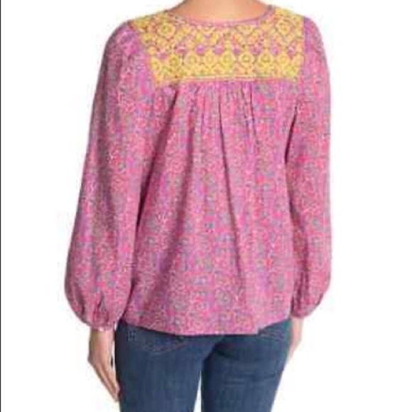 J. Crew Tops J Crew Cotton Embroidered Voile Top Poshmark